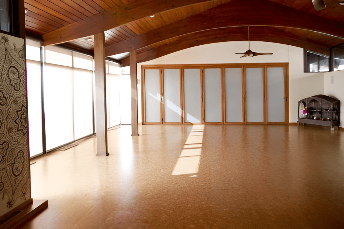 Warmboard in yoga studio